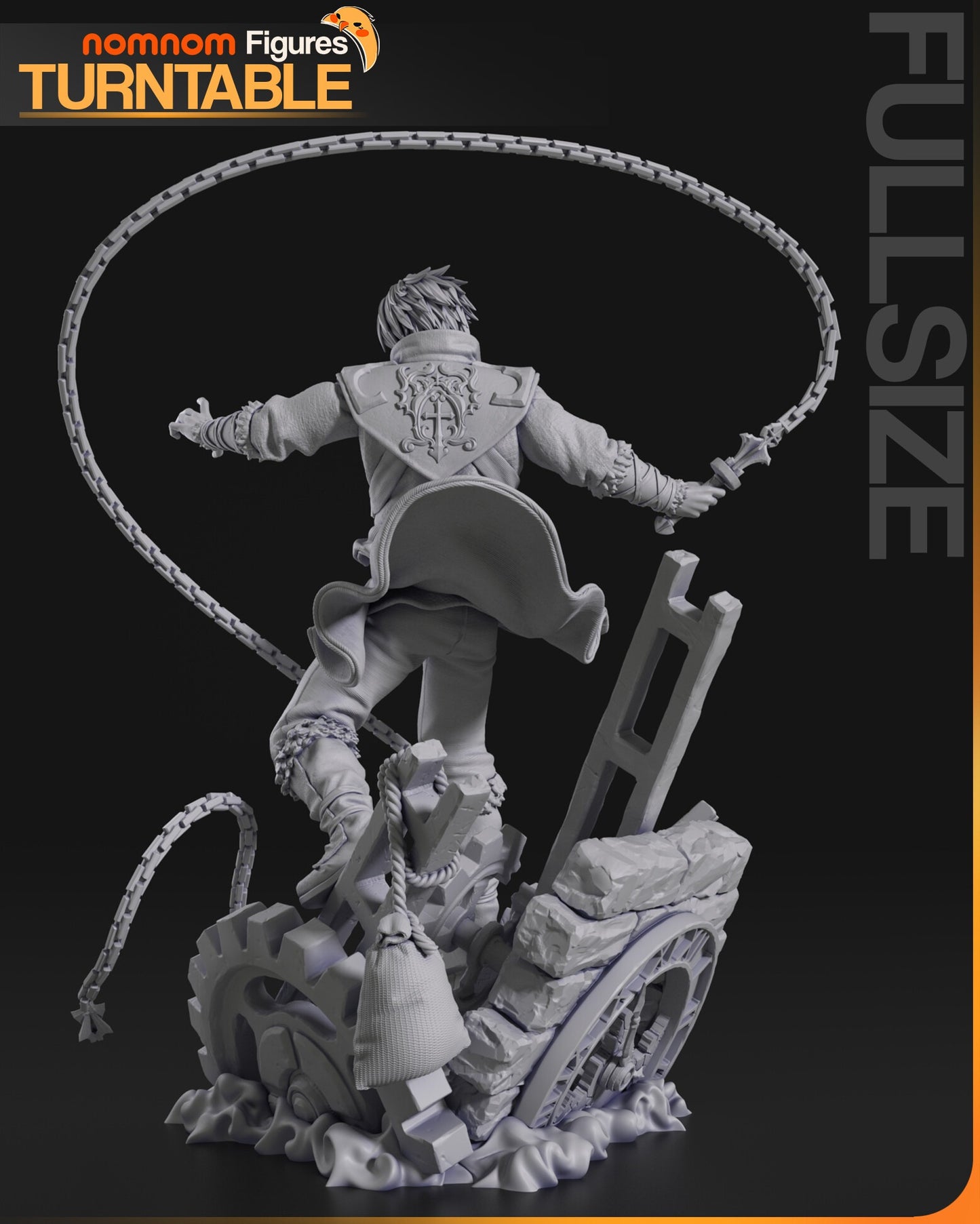 Dark Castle Monster Hunter Figure – Collectible Decor – Fanart