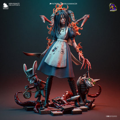 American McGee's Alice - Collectible Fantasy Statue – Fanart