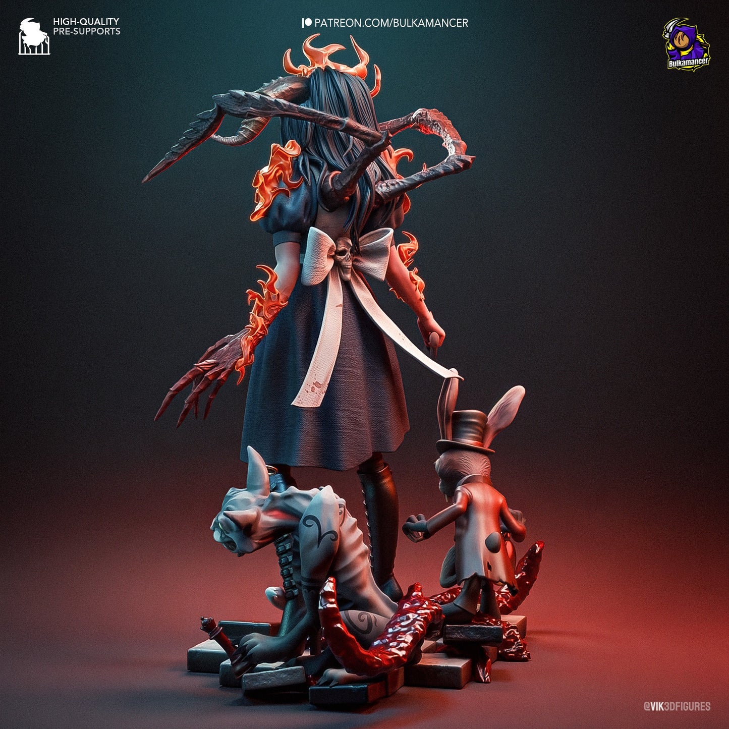 American McGee's Alice - Collectible Fantasy Statue – Fanart