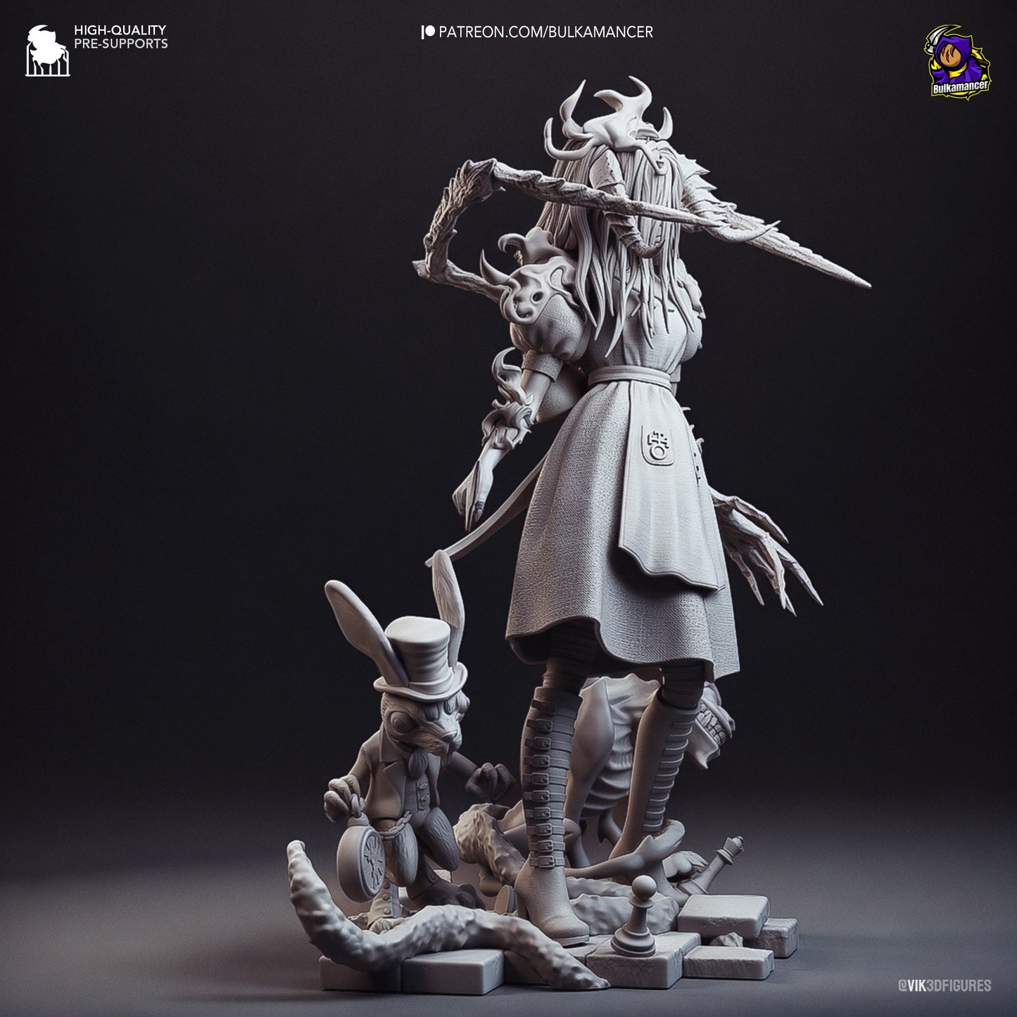 American McGee's Alice - Collectible Fantasy Statue – Fanart