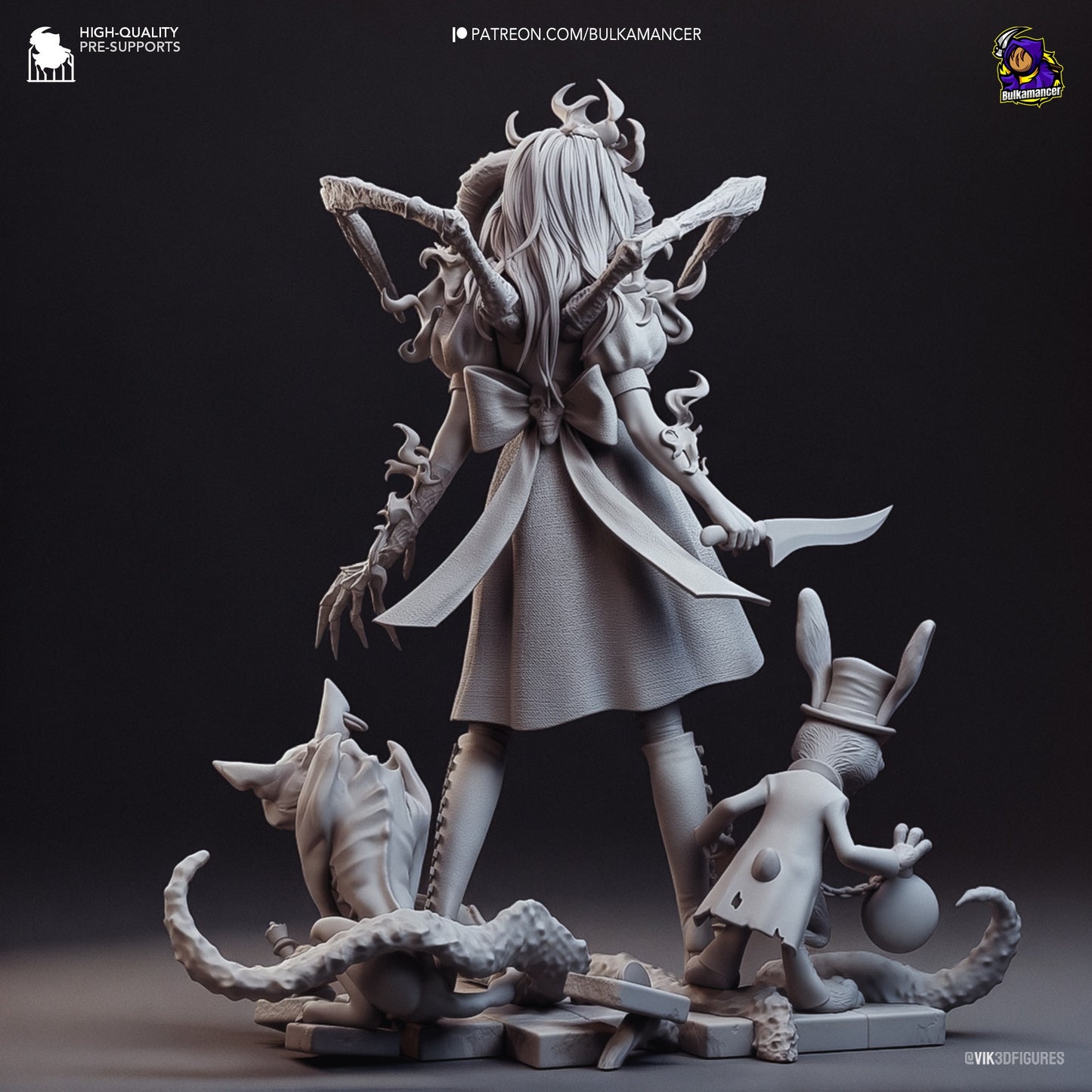 American McGee's Alice - Collectible Fantasy Statue – Fanart