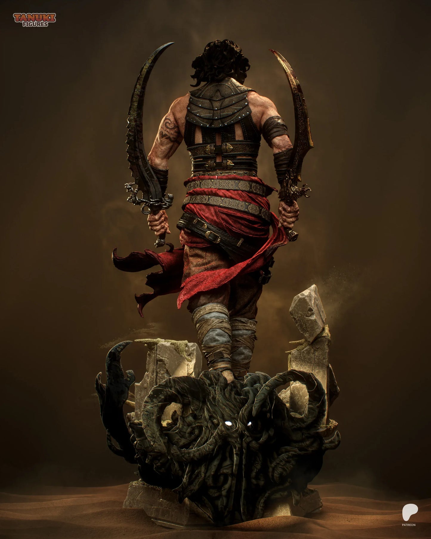 Sands of Time Fanart Figure | Classic Video Game Resin Collectible | Handmade