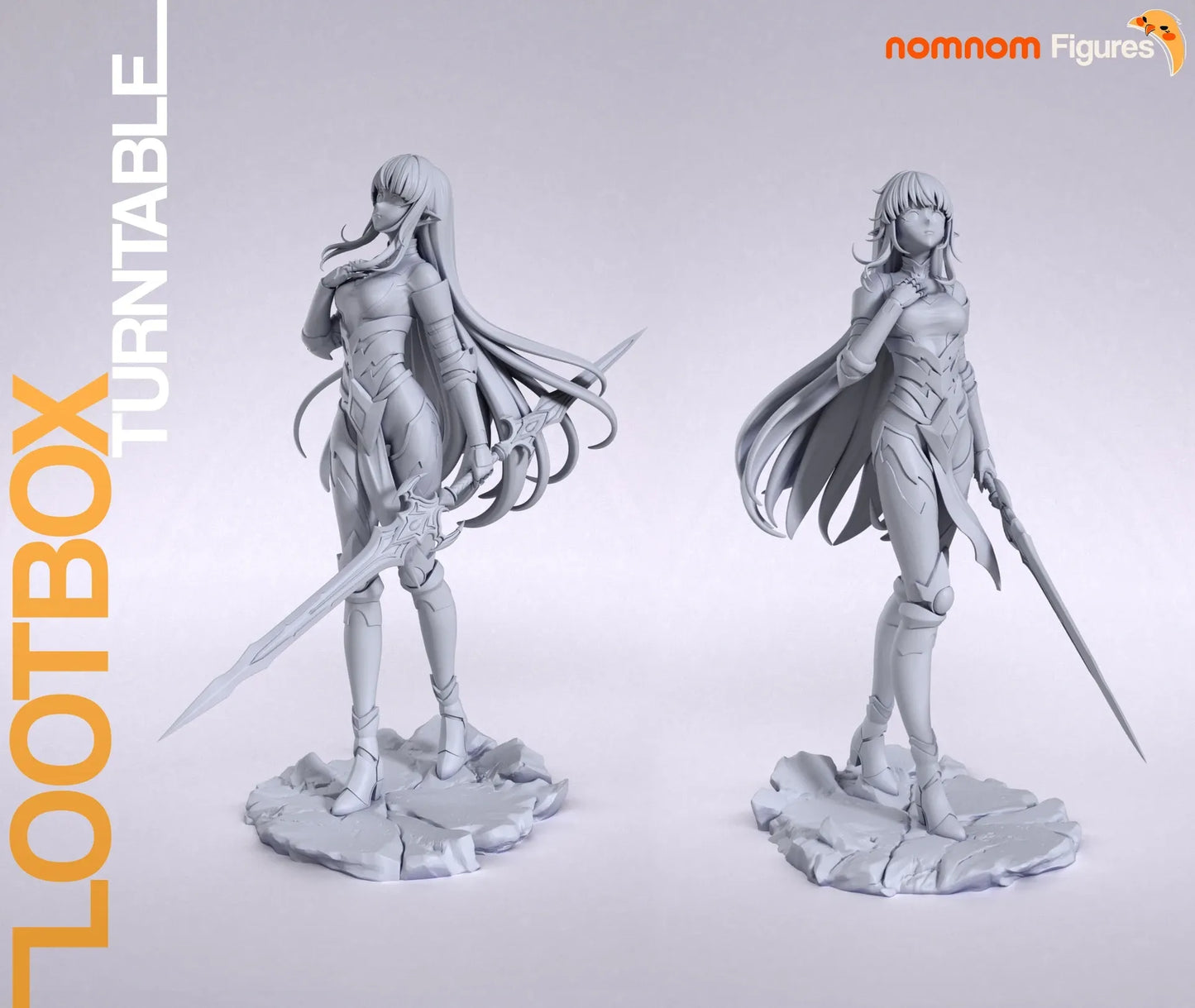 Clan Demon  Fanart Statue | Handmade Resin Art