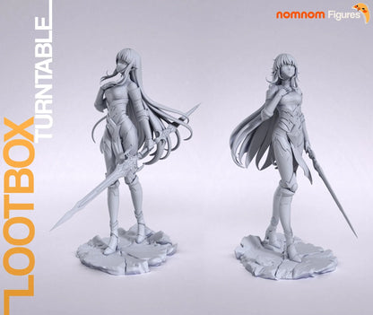 Clan Demon  Fanart Statue | Handmade Resin Art