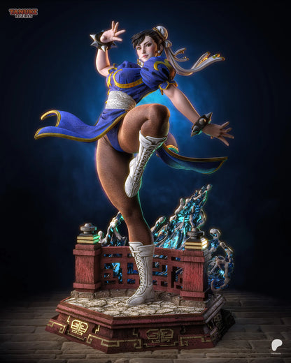 Lightning Kick Master  Fanart Statue | Resin Handcrafted Art