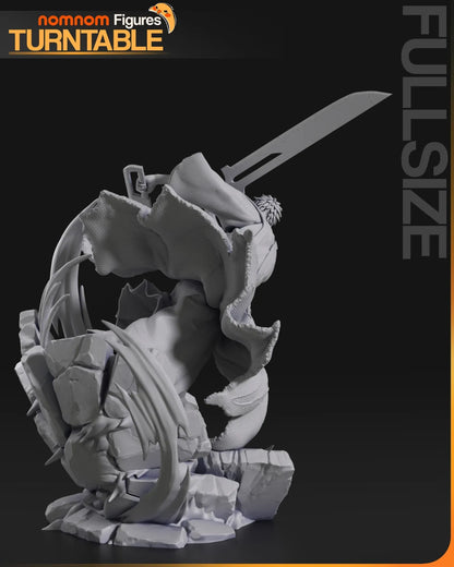 Soul Reaper Fanart Figure |  Resin Collectible | Handcrafted Decor