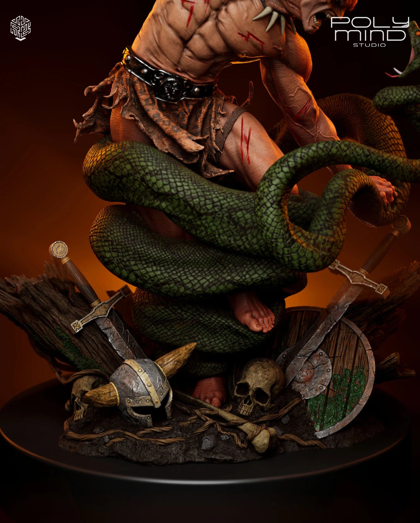 Jaguar god - Collectible Fantasy Statue – Fanart