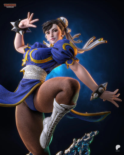 Lightning Kick Master  Fanart Statue | Resin Handcrafted Art