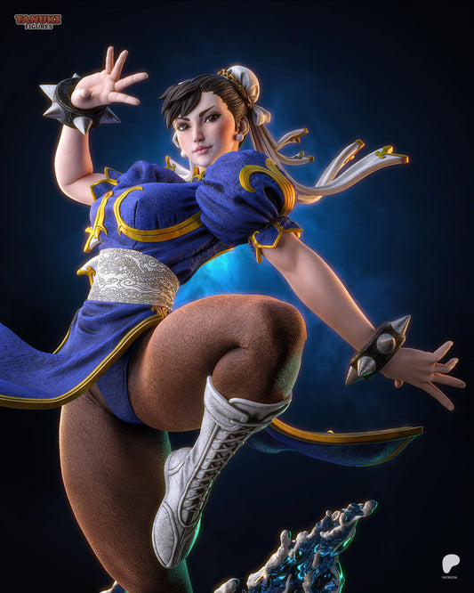 Lightning Kick Master  Fanart Statue | Resin Handcrafted Art