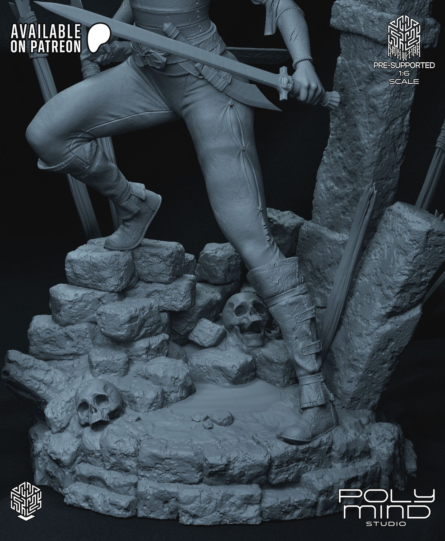 Valeria - Conan /Collectible Fantasy Statue – Fanart