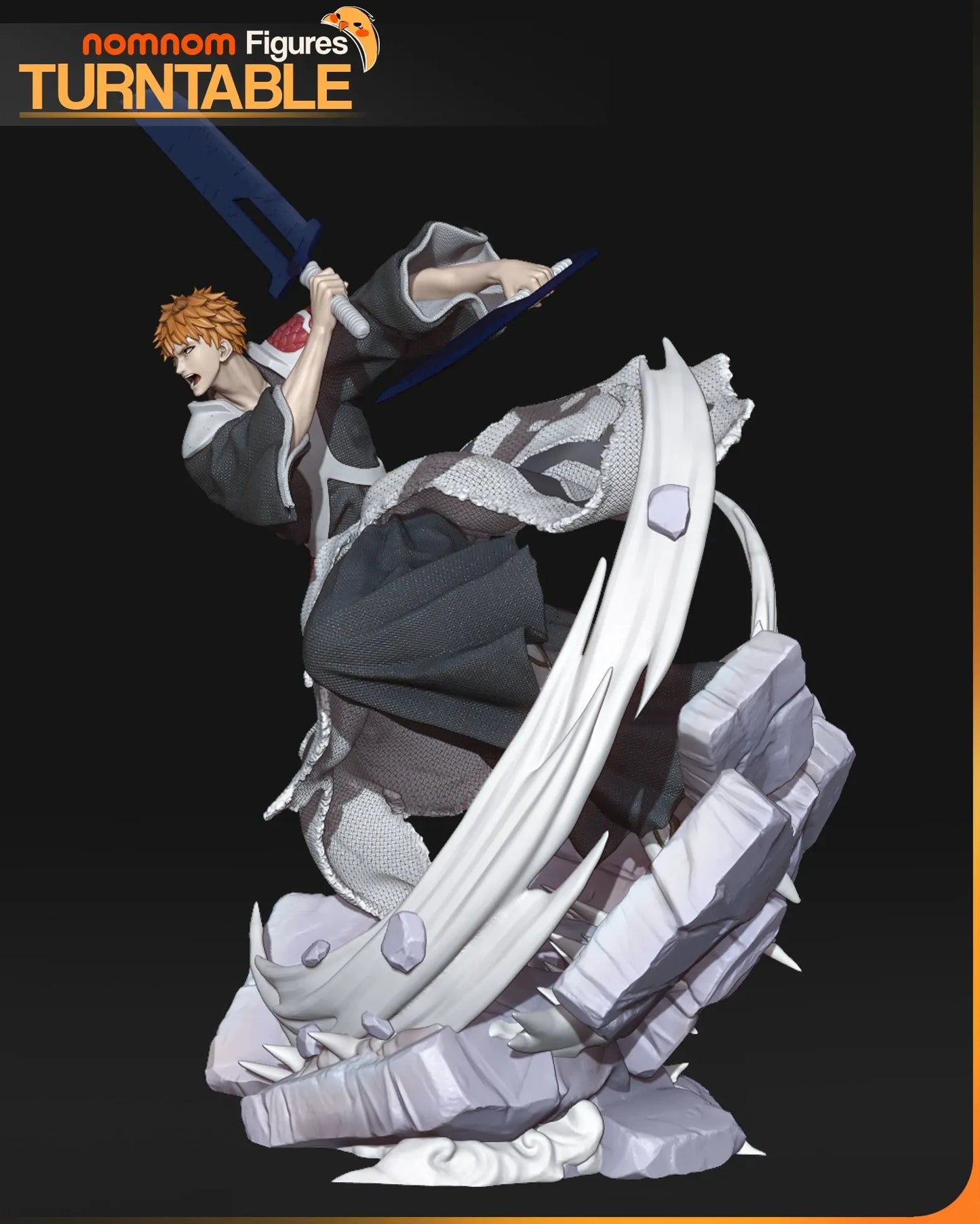 Soul Reaper Fanart Figure |  Resin Collectible | Handcrafted Decor