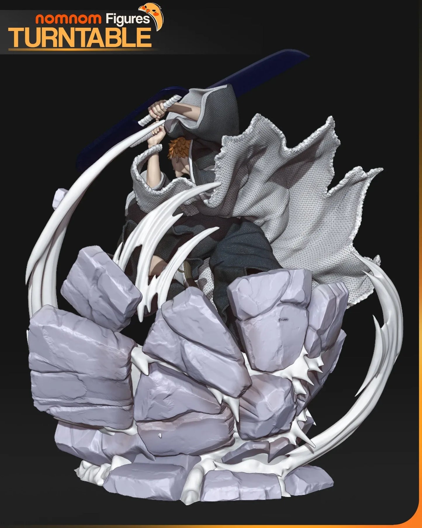 Soul Reaper Fanart Figure |  Resin Collectible | Handcrafted Decor