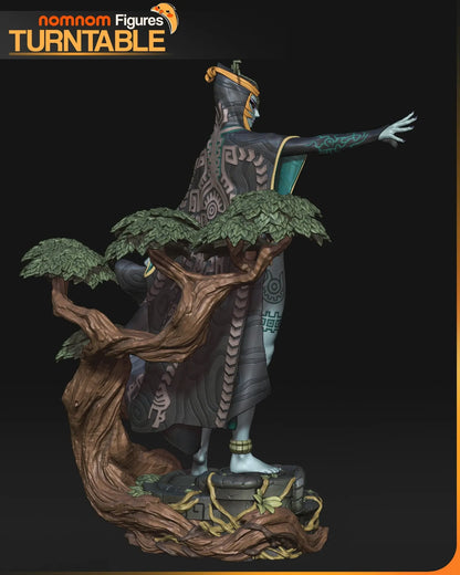 Twilight Princess Fanart Figure |Resin Collectible | Handcrafted Decor