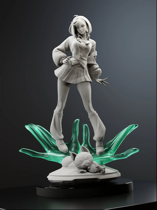 Determined Student – Fanart | Anime Resin Statue | Handmade Collectible