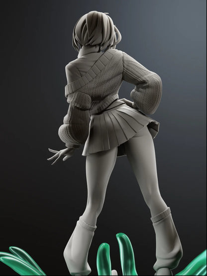 Determined Student – Fanart | Anime Resin Statue | Handmade Collectible