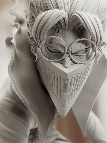 Spirit Investigator – Fanart | Anime Resin Statue | Handmade Collectible