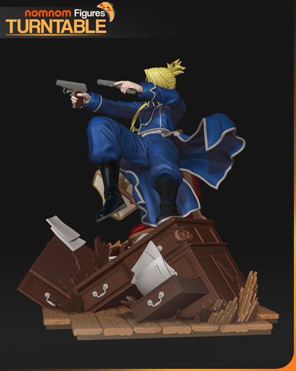Military Sharpshooter Lieutenant – Fanart Anime Resin Figure