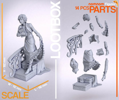 Victorian Steampunk Heroine – Fanart Video Game Resin Statue