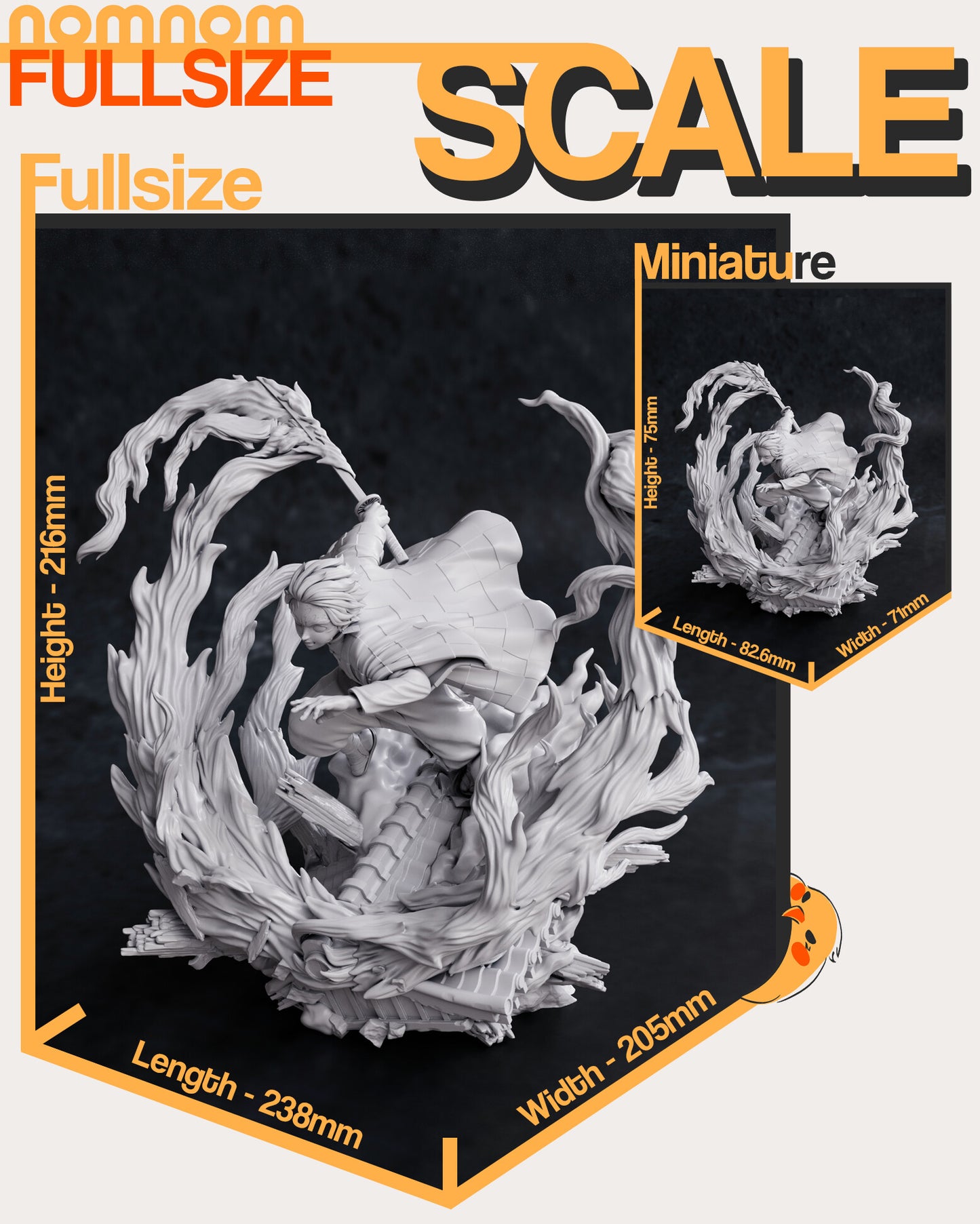 Nichirin Sword Wielder | Fanart Figure | Resin Handcrafted Art