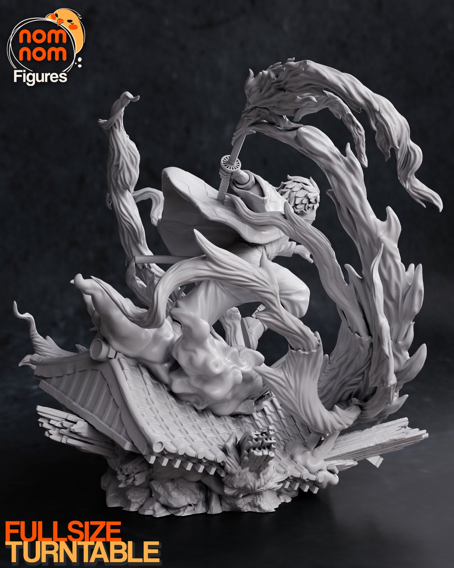 Nichirin Sword Wielder | Fanart Figure | Resin Handcrafted Art