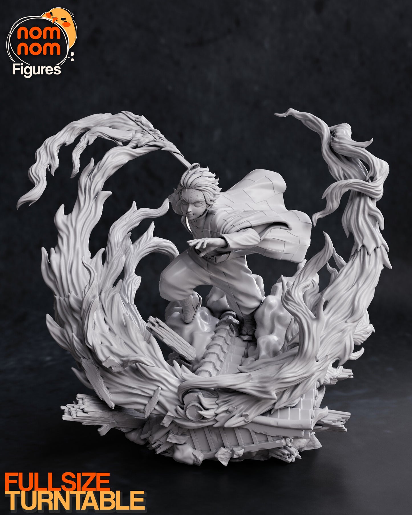 Nichirin Sword Wielder | Fanart Figure | Resin Handcrafted Art