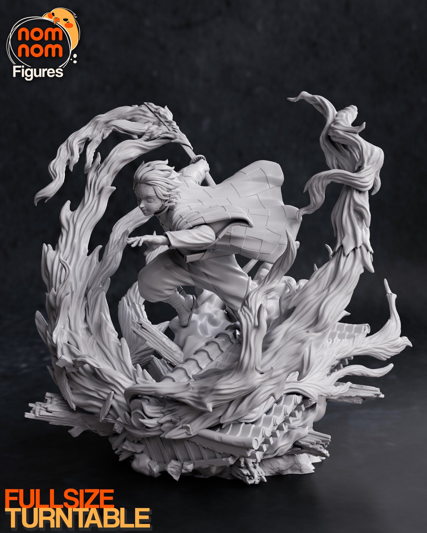 Nichirin Sword Wielder | Fanart Figure | Resin Handcrafted Art