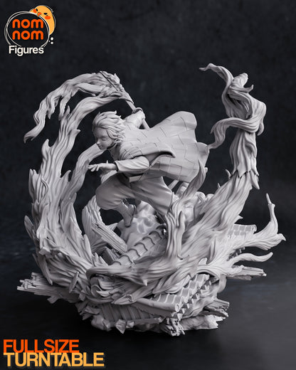 Nichirin Sword Wielder | Fanart Figure | Resin Handcrafted Art