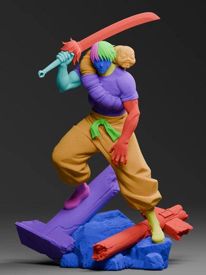Brutal Mercenary – Fanart | Anime Figure | Resin Handcrafted Art